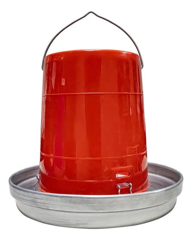 COMEDERO TOLVA PVC CON PLATO ALUMINIO 5KG