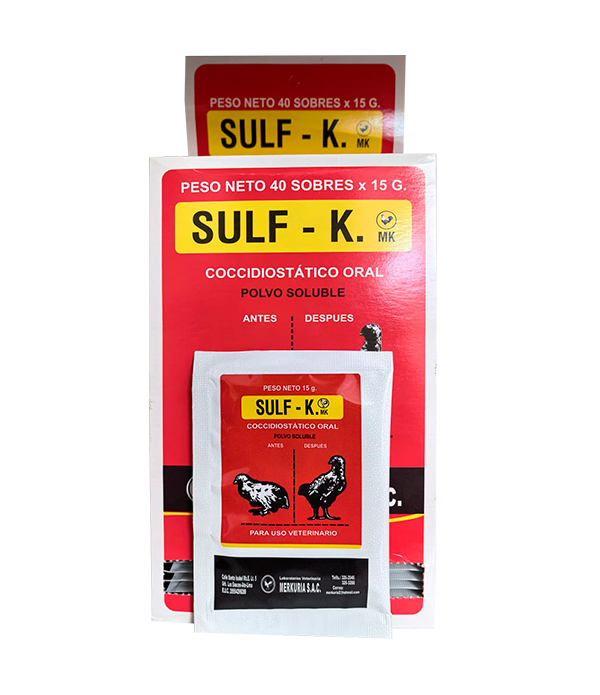 SULFA- K / SOBRE X 15GR